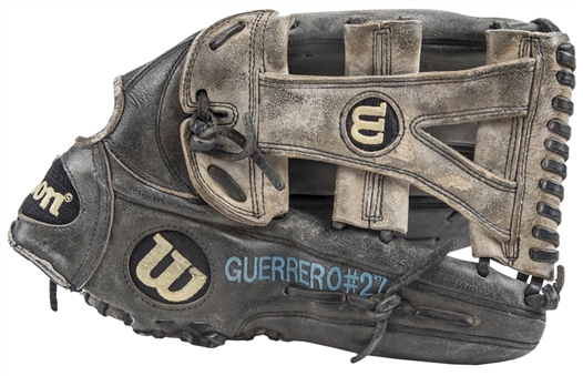 2003 Vladimir Guerrero Game Used Wilson Y Model Outfielders Glove (PSA/DNA)